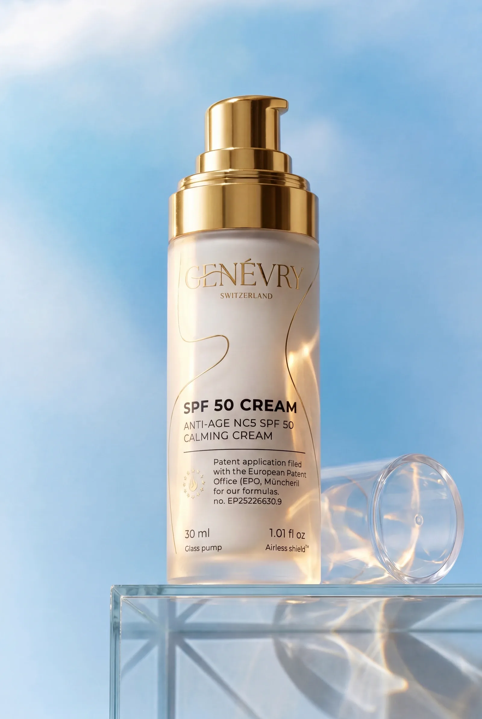 GENÉVRY Anti-Age NC5 — SPF 50 calming cream